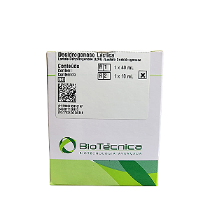Kit Desidrogenase Láctica (LDH) Biotécnica 1x50mL - Método Cinético UV