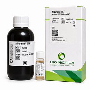 Albumina Veterinária Biotécnica 250mL – Método Bromocresol