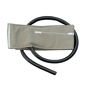 Braçadeira Recém-Nascido 1 Via Brim Bege 6–15cm