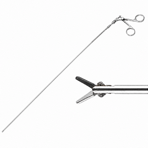 Tesoura Rígida Shenda 5Fr x 340mm (1,7mm) - Inox 304 Ref. X5302