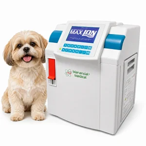 Analisador de Eletrólitos Veterinário Max Ion VET 5 Parâmetros ISE