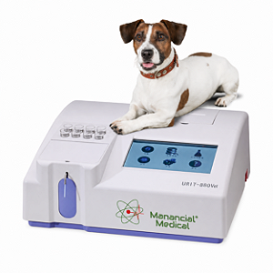 Analisador Bioquímico Semiautomático Veterinário URIT 880 Vet Touchscreen
