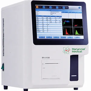 Analisador Hematológico URIT BH-5100 5 Partes com Reticulócitos 60 Testes/Hora