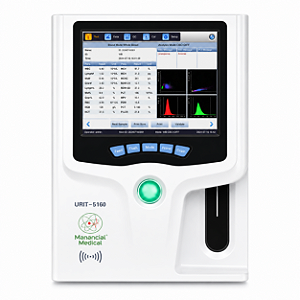 Analisador Hematológico URIT 5160 5 Partes Diferencial Laser 60 Testes/Hora