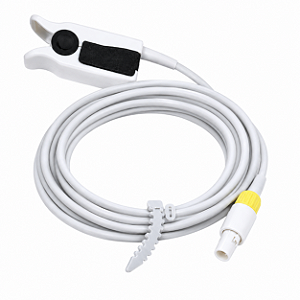 Sensor SpO2 Adulto Clipe 5 Pinos Compatível Prolife Biolight Fokkos