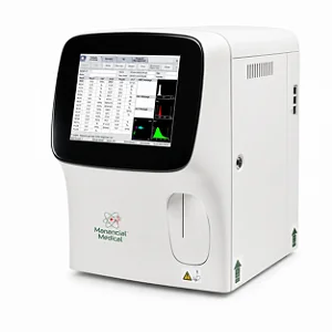 Analisador Hematológico MaxCel 500D Semiautomático 5 Partes - 60 Amostras/Hora