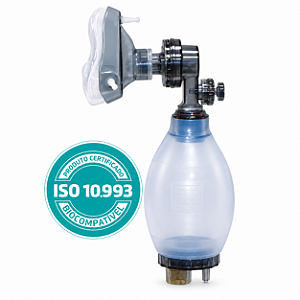 Reanimador Manual Ambu Standard em Silicone Autoclavável Protec