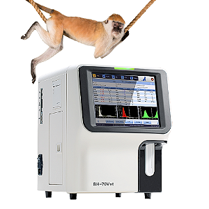 Analisador Hematológico Veterinário Semiautomático 3 Partes URIT BH-70