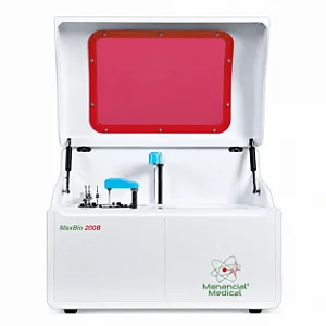 Analisador Bioquímico Automático MaxBio 200B - 200 Testes/Hora