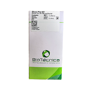 Kit Glicose Plus Veterinário Biotécnica 1x250mL - Método Enzimático GOD
