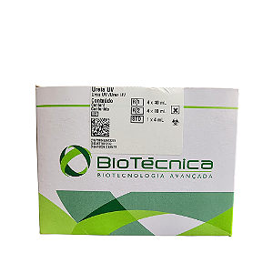 Kit Ureia UV Biotécnica 4x50mL - Método Enzimático UV