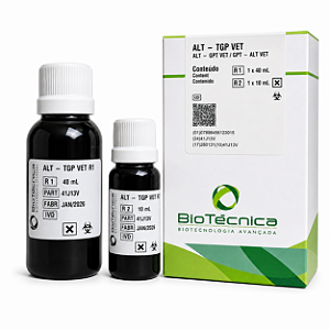 TGP (ALT) Veterinário Biotécnica 50mL – Método Cinético UV