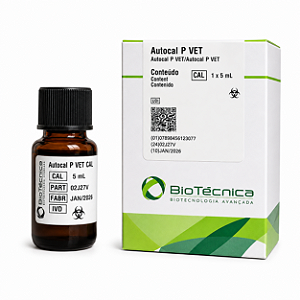 Calibrador Bioquímico Autocal P Veterinário Biotécnica 5mL