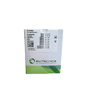 Cortisol Biotécnica 20mL Imunoensaio Homogêneo (Inclui 5 Calibradores e 2 Controles)