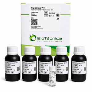 Triglicérides Veterinário Biotécnica 5x50mL (250mL) – Pronto Uso