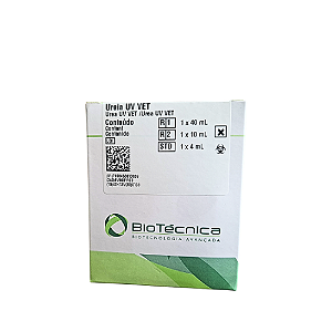 Ureia UV Veterinária Biotécnica 50mL – Método Enzimático Cinético