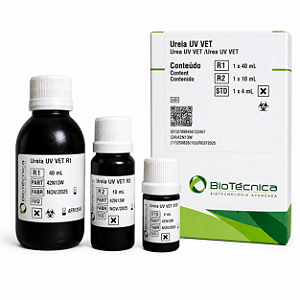 Ureia UV Veterinária Biotécnica 50mL – Método Enzimático Cinético