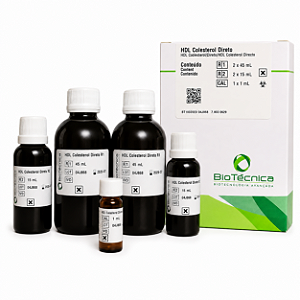 HDL Colesterol Direto Biotécnica 120mL – Método Automatizado (Sem Precipitação)