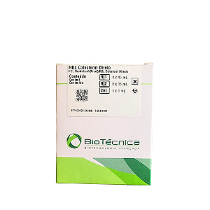 HDL Colesterol Direto Biotécnica 120mL – Método Automatizado (Sem Precipitação)