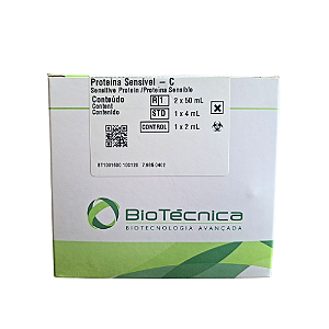 Proteína Sensível C Biotécnica 2x50mL (Urina e LCR - Pirogalol)
