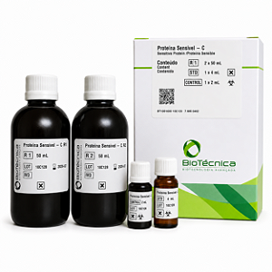 Proteína Sensível C Biotécnica 2x50mL (Urina e LCR - Pirogalol)