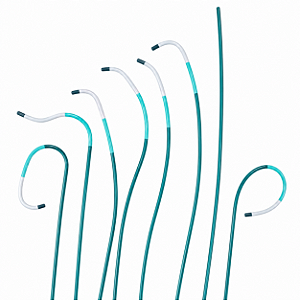 Cateter Guia Xcess 6Fr x 65cm Renal Double Bumper Curatia Medical