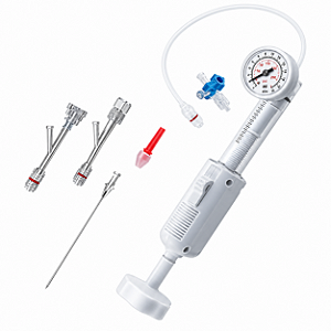 Kit Insuflador Angiopower Lepu Medical para Angioplastia 30/40 ATM Completo