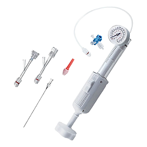 Kit Insuflador Angiopower Lepu Medical para Angioplastia 30/40 ATM Completo