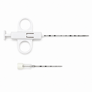 Agulha para Biópsia Semi Automática Safer 20G x 15cm para Tecidos Moles