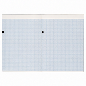 Papel para ECG 210mm x 150mm x 200 Folhas TITS para Cardiette AR-2100