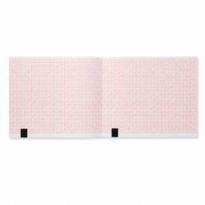 Papel para ECG 110mm x 140mm x 150 Folhas TITS para Edan SE-601