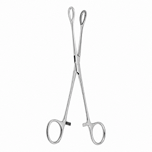 Pinça Foerster Curva com Serrilha 18cm Edlo em Aço Inox