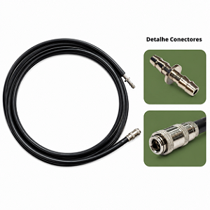 Mangueira Extensora PNI 2m Conector Metálico BP2TM Mindray Edan Goldway