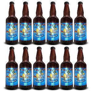 Fardo Cervejas Munich Helles / 12 Garrafas 500 ml