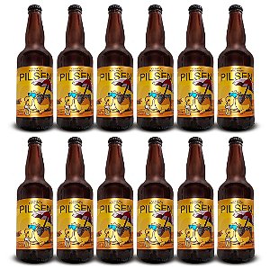 Fardo Cervejas Pilsen / 12 Garrafas 500 ml