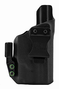 COLDRE KYDEX IWB WING - INTERNO – TAURUS TS9 | LANTERNA (OLIGHT MODELOS BALDR)