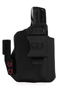 COLDRE KYDEX IWB WING - INTERNO – SIG SAUER M18 | LANTERNA (OLIGHT MODELOS BALDR)