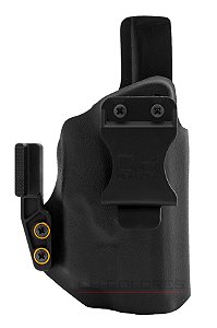 COLDRE KYDEX IWB WING- INTERNO – GLOCK G17 G22 MOS | LANTERNA (OLIGHT MODELOS PL)