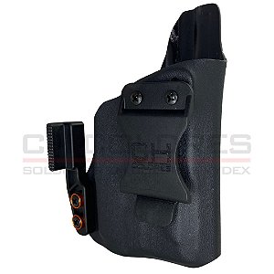 COLDRE KYDEX IWB WING - INTERNO - TAURUS G2C | LANTERNA (STREAMLIGHT)