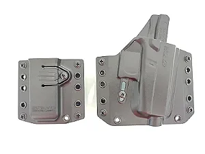 KIT COLDRE – OWB BCA 3.0 – GLOCK MOS G26 G27 G33 - BRAVO CONCEALMENT - EUA