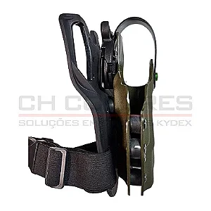 COLDRE KYDEX OWB 2R - EXTERNO – GLOCK G23 G5 MOS
