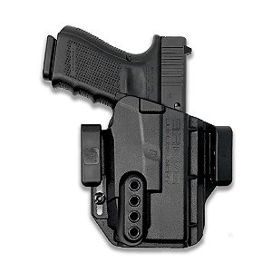 COLDRE INTERNO - IWB TORSION 3.0 - GLOCK G19 / G23 / G25 / G45 / G32 C/LANTERNA TLR-7 A - BRAVO CONCEALMENT