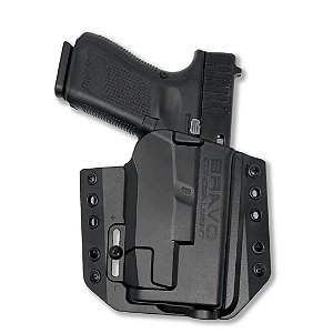 COLDRE EXTERNO - OWB BCA 3.0 - GLOCK G19 G19X G23 G25 G45 G32 + TLR-7A - BRAVO CONCEALMENT
