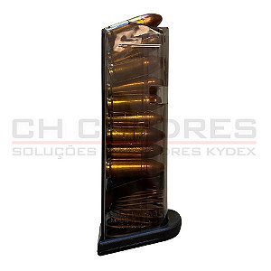 CARREGADOR GLOCK G43X/ G48 - ETS - 10 MUNIÇÕES - 9MM