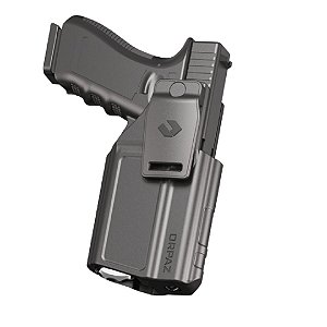 COLDRE HÍBRIDO - EVOX ORPAZ - GLOCK G19 G19x G23 G25 G45 | LANTERNA COMPACTA