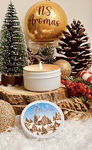 Vela Natalina em Lata 90 Gramas