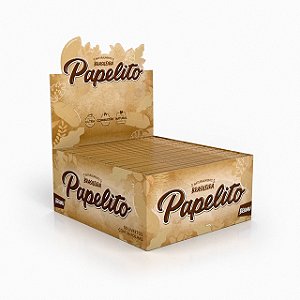 SEDA PAPELITO BROWN KING SIZE DISPLAY C/ 50 LIVRETOS