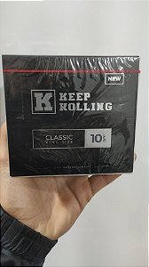 Seda Keep Rolling Classic King Size caixa com 40 livretos