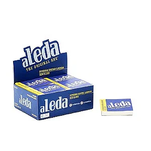 PITEIRA ALEDA AZUL EXTRA LARGA DISPLAY COM 20 LIVRETOS DE 50 FOLHAS