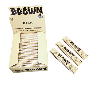 SEDA 02 BROWN SLIM CAIXA COM 50 LIVRETOS